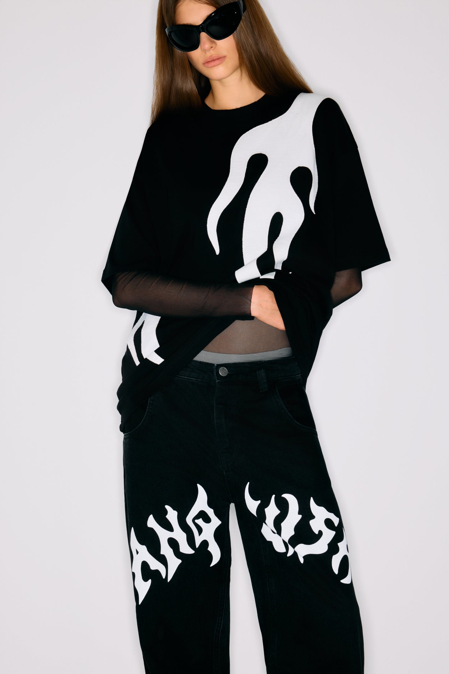 White Flames Tee WLZ-007