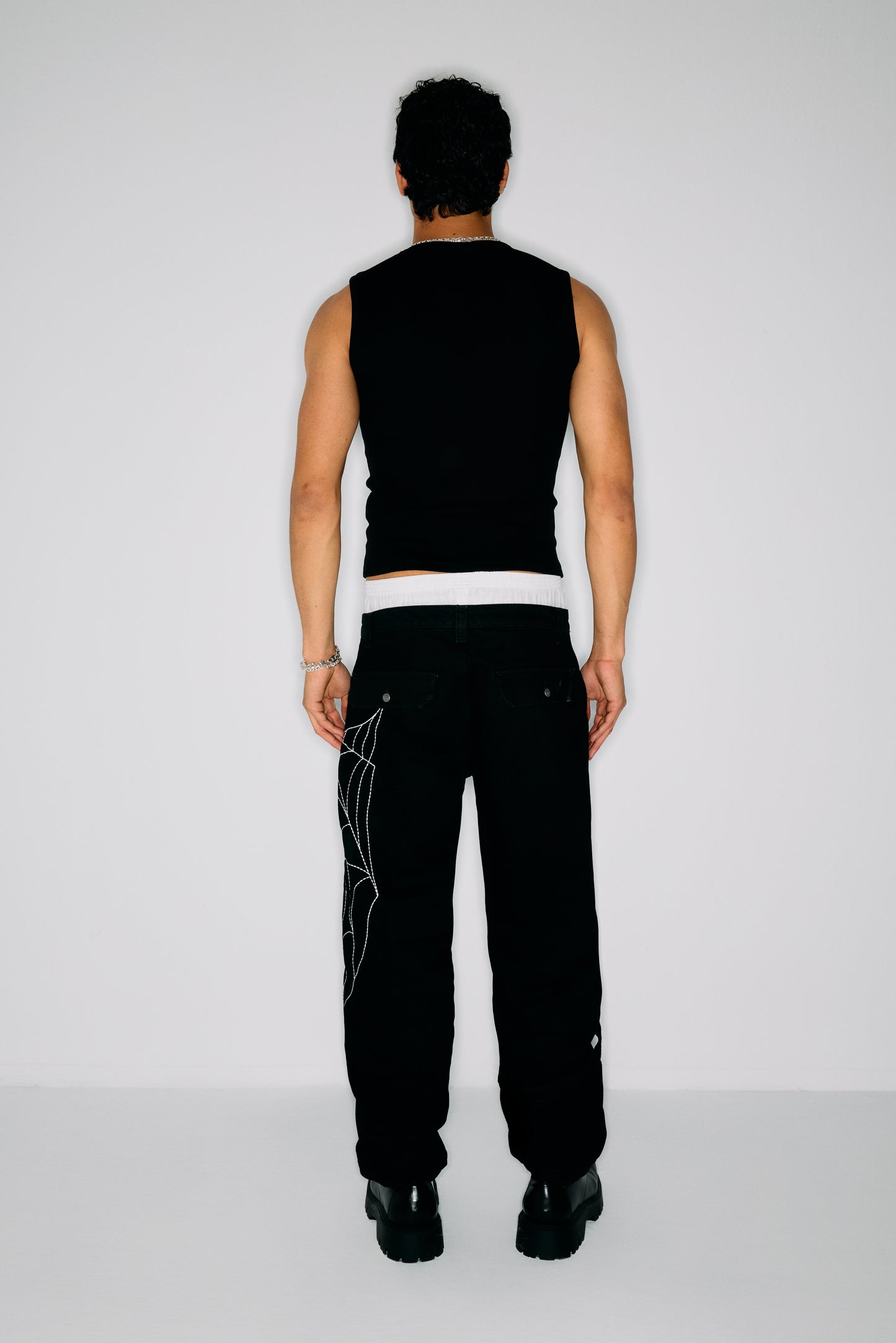 Webbed Up Jeans MLZ-002